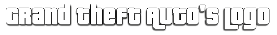 Grand Theft Autos Logo Font Style Textcraft 6779